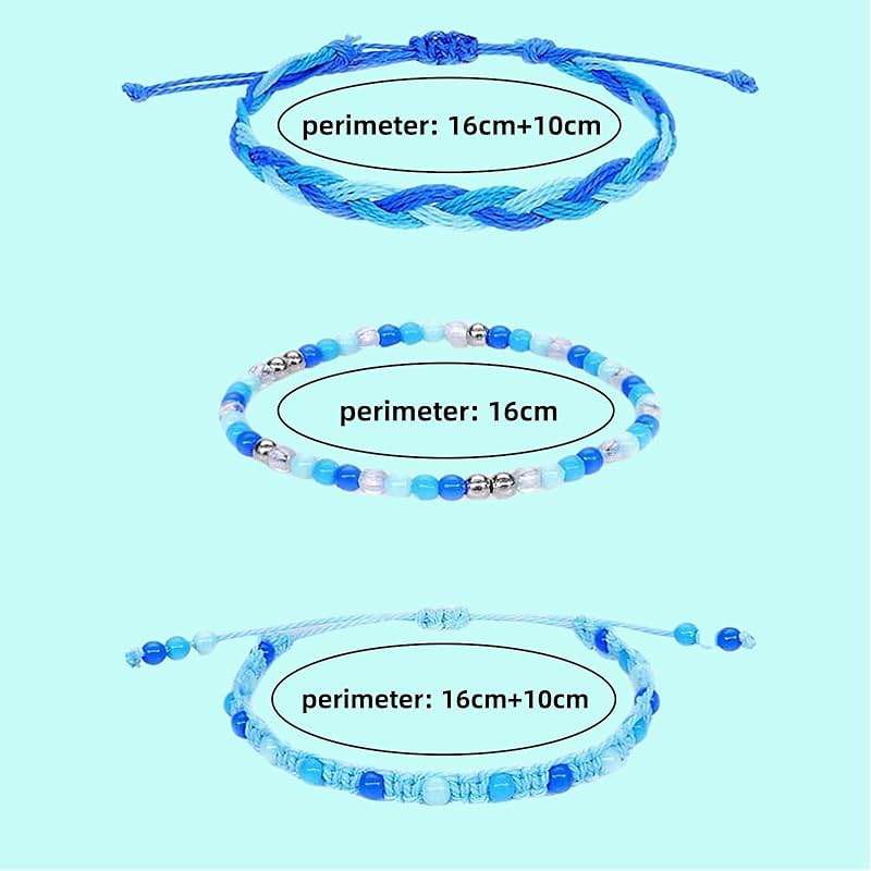 YANMIN 15pcs Braided Beaded Friendship Bracelets for Teens Girls Handmade Stackable Woven Cute Girls Bracelets Teenager Pinata Goody Bag Stocking Stuffers Tween Birthday Party Favors - Image 4