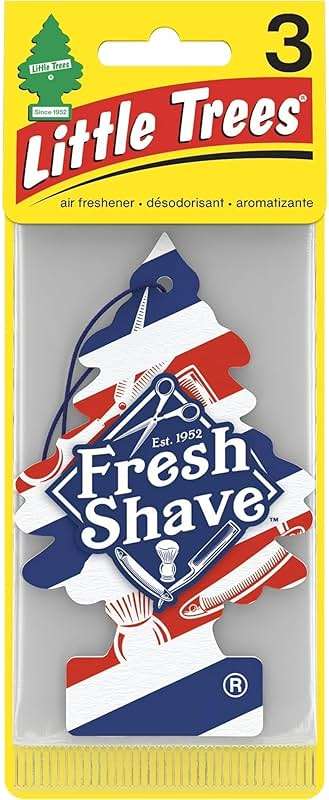 Little Trees Car Air Freshener 6-Pack (Fresh Shave) - Image 2