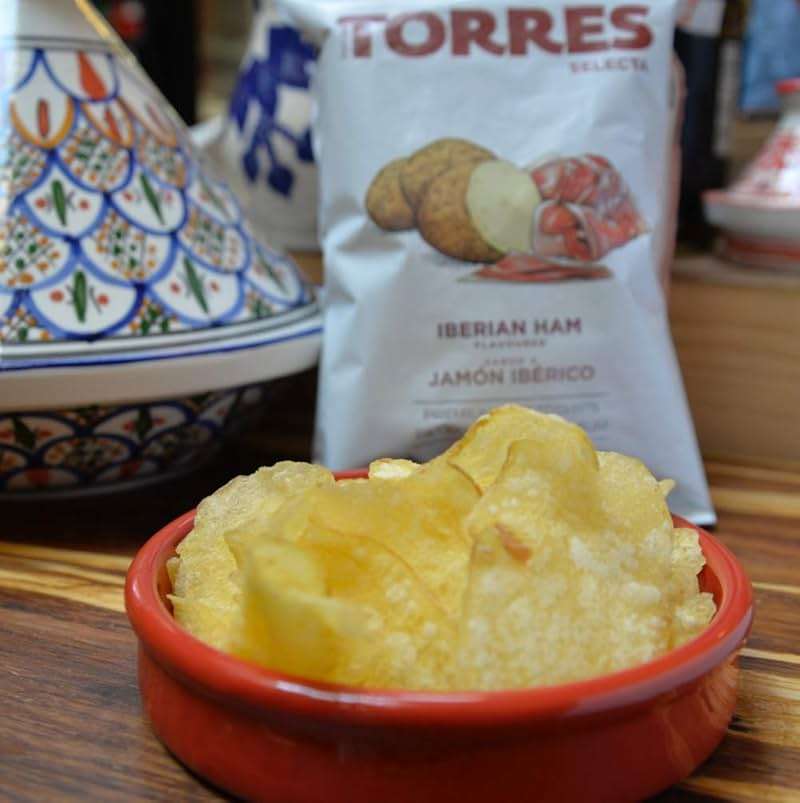Torres Spanish Papas Fritas Potato Chips 4 Flavor Variety Pack Black Truffle, Mediterranean Herb, Sparkling Wine, Iberico Ham (20) - Image 6