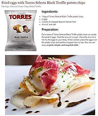 Torres Spanish Papas Fritas Potato Chips 4 Flavor Variety Pack Black Truffle, Mediterranean Herb, Sparkling Wine, Iberico Ham (20) - Image 9