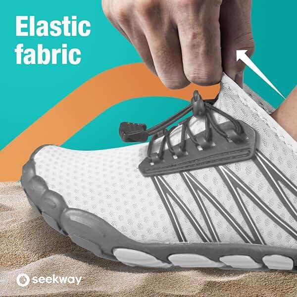 SEEKWAY Water Shoes Men Women Adult Quick-Dry Aqua Sock Barefoot for Beach Swim River Pool Lake Hiking Kayaking Surfing - Image 4