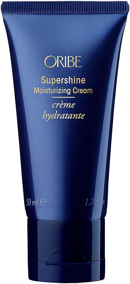 Oribe Supershine Moisturizing Styling Cream Travel Size - Adds Shine & Smooths Frizz With Heat Protection - Blowout Primer, Air Dry Cream & Style Finisher For Medium & Thick Hair - 1.7 oz - Image 1