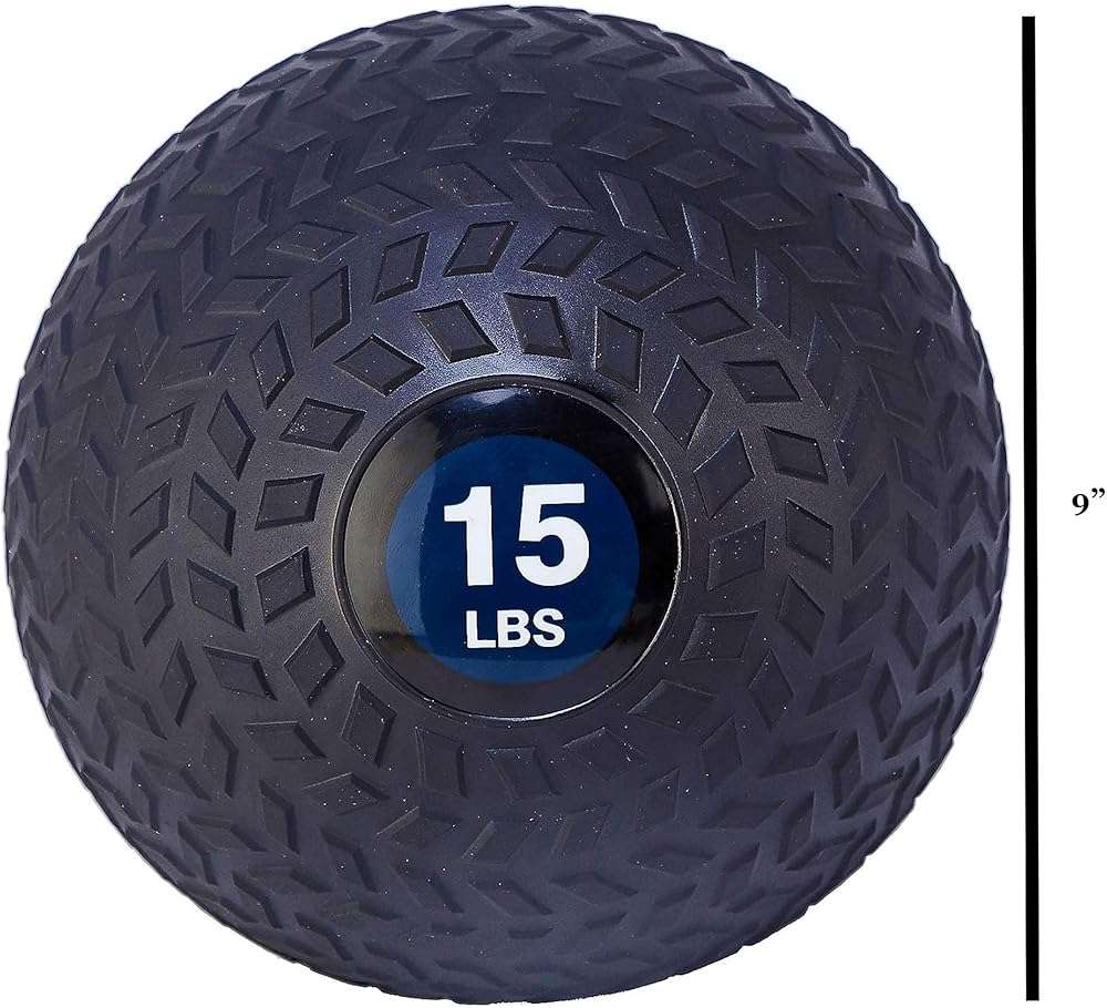 Fitvids Slam Medicine Wall Balls Workout Exercise Fitness Weighted Balls for Cross Training, Strength and Conditioning Exercises, Cardio and Core Workouts - Image 3