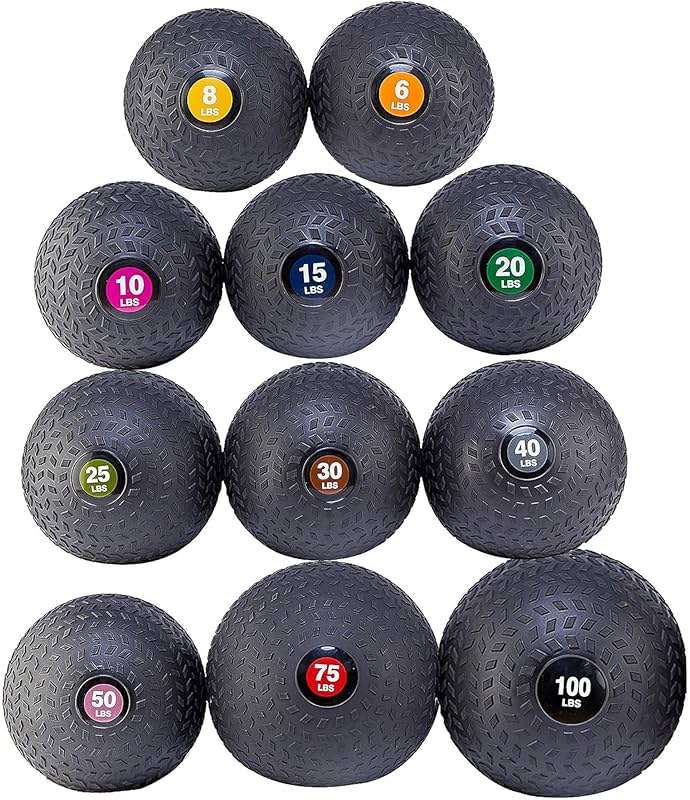 Fitvids Slam Medicine Wall Balls Workout Exercise Fitness Weighted Balls for Cross Training, Strength and Conditioning Exercises, Cardio and Core Workouts - Image 7