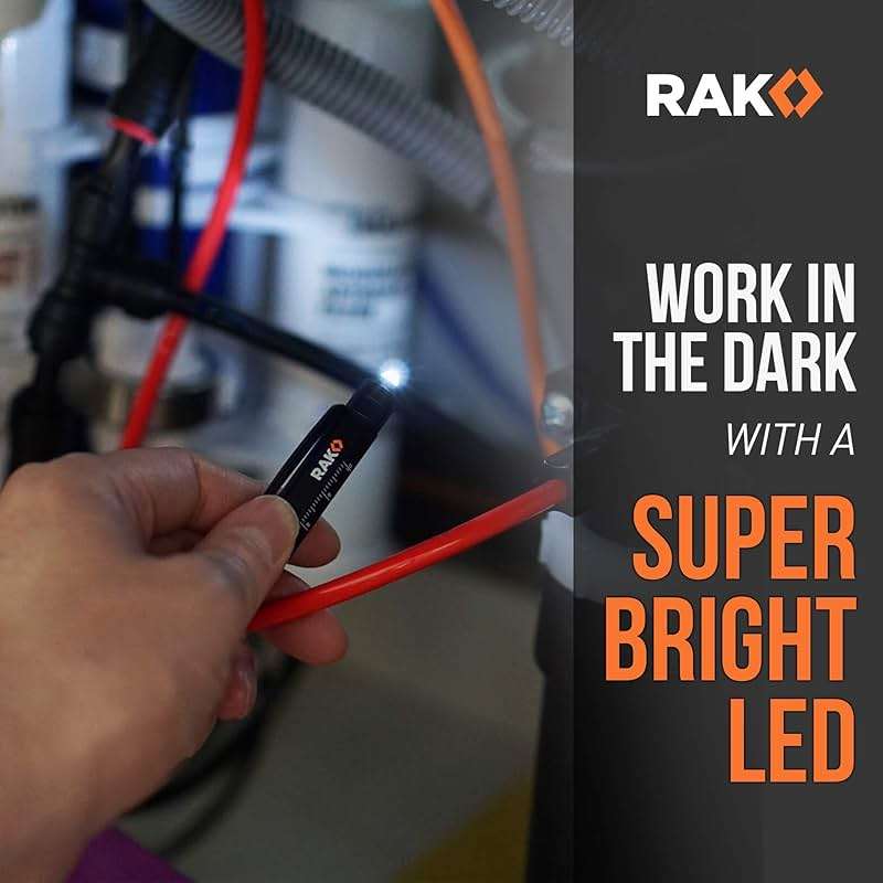 RAK Multitool Pen - Multi-Tool Pen Set 11 in 1, LED Light, Screwdrivers, Level, Ruler, Bottle Opener, and Stylus. Cool Gadgets Gifts for Men, Dad, EDC Tactical Pen Tool, Gift-Ready Box, Pack of 2 - Image 6