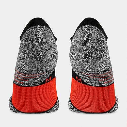 WANDER Men's Athletic Running Socks 7 Pairs Thick Cushion Ankle Socks for Men Sport Low Cut 6-9/10-12/12-14 - Image 4