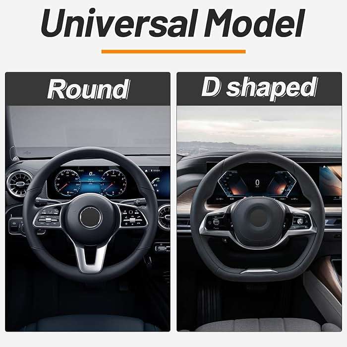 KAFEEK Elastic Stretch Steering Wheel Cover,Warm in Winter and Cool in Summer, Universal 15 inch, Microfiber Breathable Ice Silk, Anti-Slip, Odorless, Easy Carry,Black - Image 5