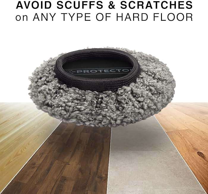 Furniture Sliders X-PROTECTOR - 8+8 Pack 3 1/2” - Multi-Surface Furniture Sliders for Carpet & Hard Floors - 8 Furniture Movers for Carpeted Floors and 8 Hardwood Socks - Move Your Furniture Easily! - Image 5
