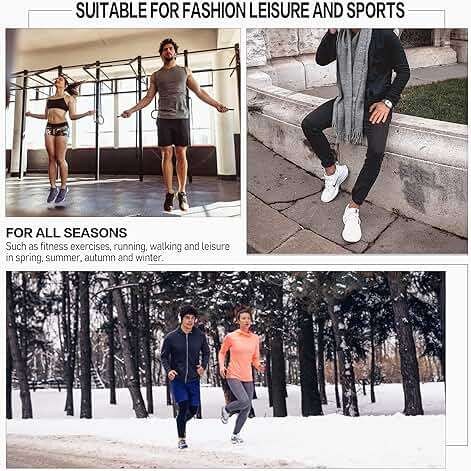 CLOSEMATE 7 Pairs Ankle Athletic Running Socks for Men Women - Comfortable Cotton Cushioned and Anti-Blister - Image 5