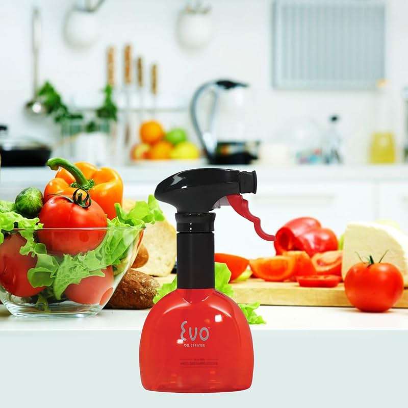 Evo Oil Sprayer Minis, Non-Aerosol for Olive, Cooking Oils, and Vinegars, Red, 8-Ounce Capacity, Set of 2 - Image 8