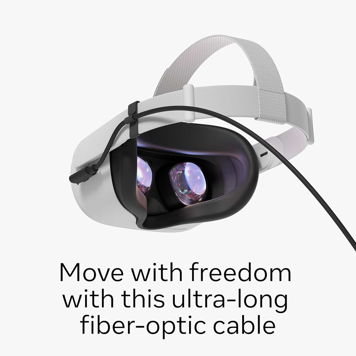 Meta Quest Link Cable - Virtual Reality Headset Cable for Quest - 16FT (5M) - PC VR - Image 3
