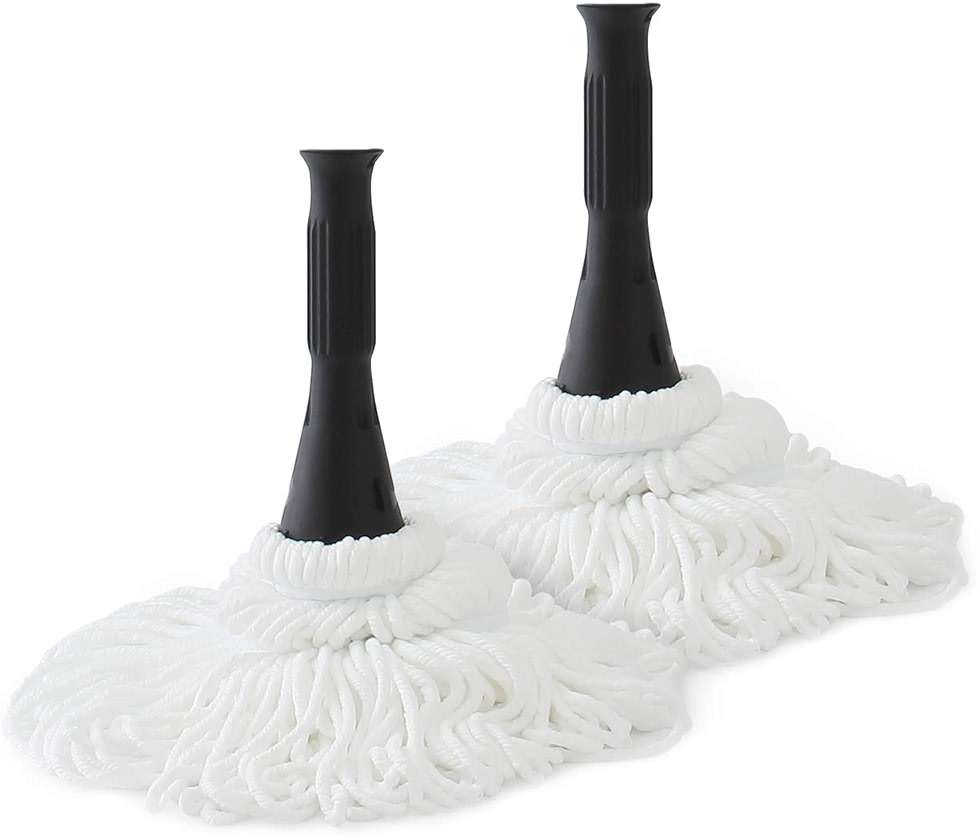 Eyliden Mop Model No.: FZ-02-2020/FZ-02-2019 Replacement Head, 2pcs Microfiber Mop Pads for Eyliden Twist Mops, Floor Cleaning Mops Head(Not Include Handle), Suitable for Any Surfaces (2pack Heads) - Image 1