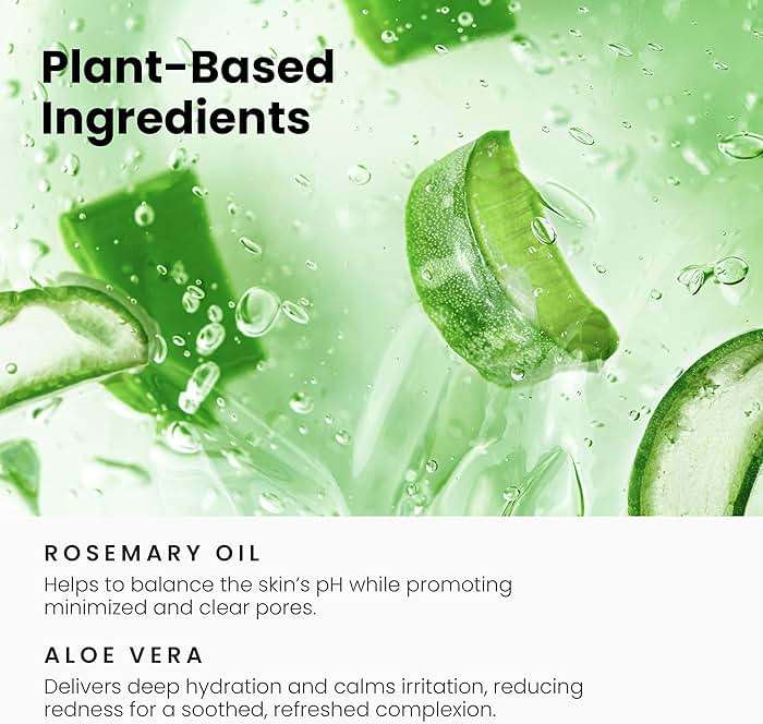 Glycolic Acid Toner for Face - 8% Facial Toning Solution - Hydrating, Anti-Aging, Exfoliates Skin with AHA, Aloe Vera, & Rosemary Extract for Women & Men - 8 Fl Oz - Image 5