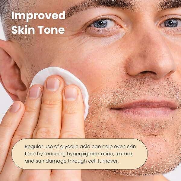 Glycolic Acid Toner for Face - 8% Facial Toning Solution - Hydrating, Anti-Aging, Exfoliates Skin with AHA, Aloe Vera, & Rosemary Extract for Women & Men - 8 Fl Oz - Image 7