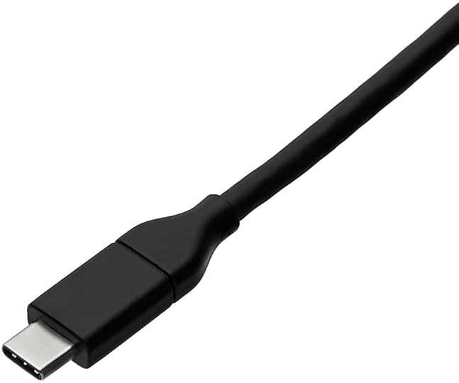 Amazon Basics Bi-Directional USB-C to DisplayPort Cable, Thunderbolt 3/4 Compatible, 4K@60Hz, DP Alt Mode, Plug & Play, 6-foot, Black - Image 3