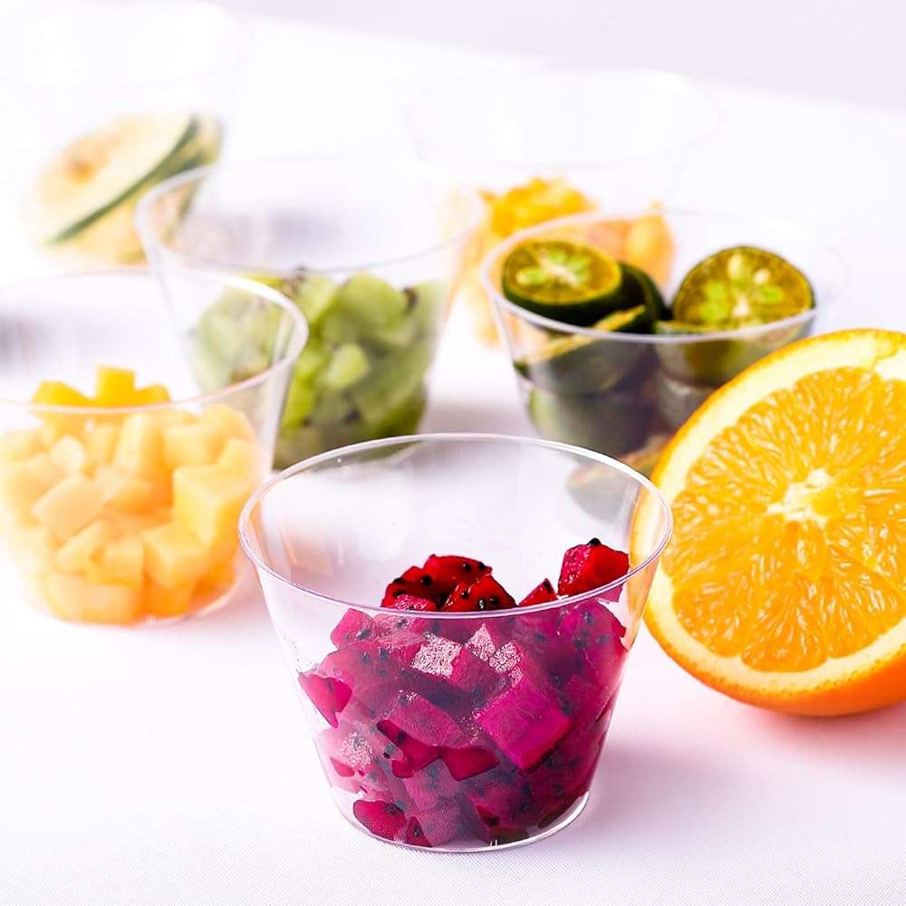 JOLLY CHEF 500 Shot Glasses 2 oz Disposable Cups 2 Ounce Plastic Shot Cups Ideal for Halloween, Thanksgiving, Christmas Party - Image 6