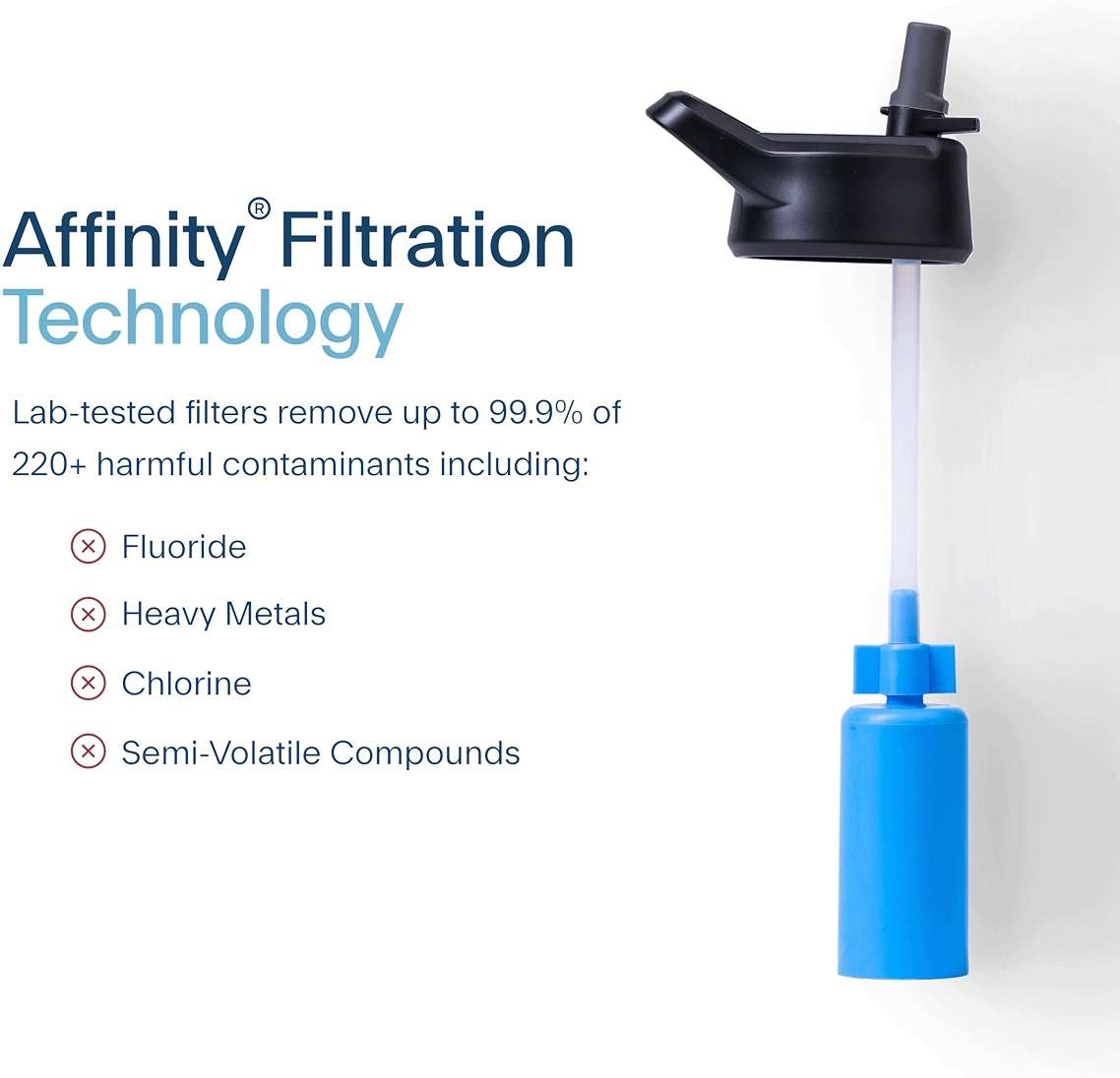 Clearly Filtered 20oz Water Bottle/Targets 200+ Contaminants/Double-Wall Insulated Stainless Steel Filtered Water Bottle BPA/BPS-Free Phthalate-Free Filters Fluoride Lead Chlorine (Pink) - Image 3