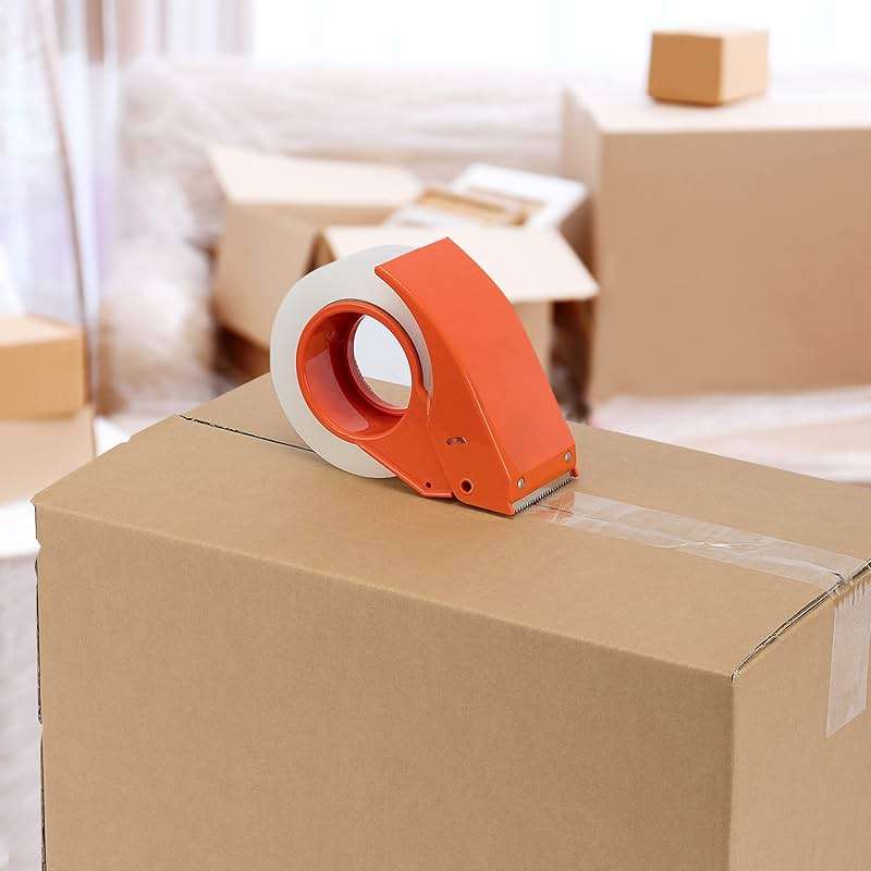 Amazon Basics Strong Adhesive Packing Tape for Moving Boxes, Shipping and Sealing, Clear, 1.88" x 109 Yards, 6-Pack, Total 654 Yards - Image 10