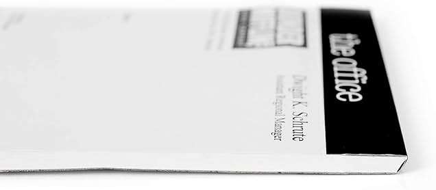 JUST FUNKY The Office “Dear Future Dwight” Notepad - Novelty 5X8-Inch, 50-Sheet Memopad - Looks Like Dunder Mifflin Paper Company'S Dwight K. Schrute Blank Memos, Funny Tablet For Work, Home, School - Image 3