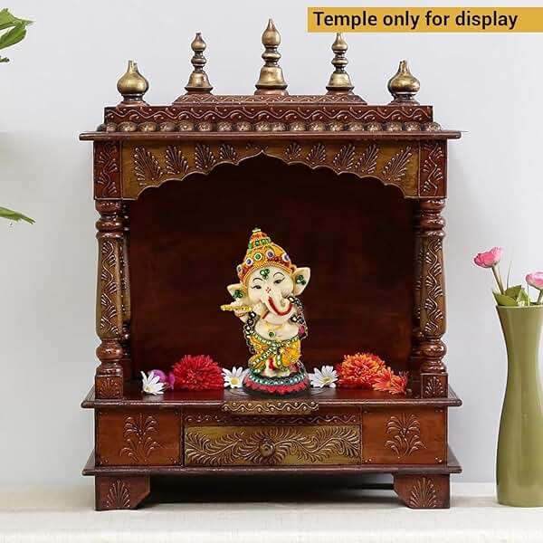 TIED RIBBONS Ganesh Statue | 5.5 inch | Ganesha Idol for Table Desktop, Indian God Idol Indian Gifts | Elephant God Statue | Ganesha Decorations | Ganesha Statues for Car Dashboard - Image 4