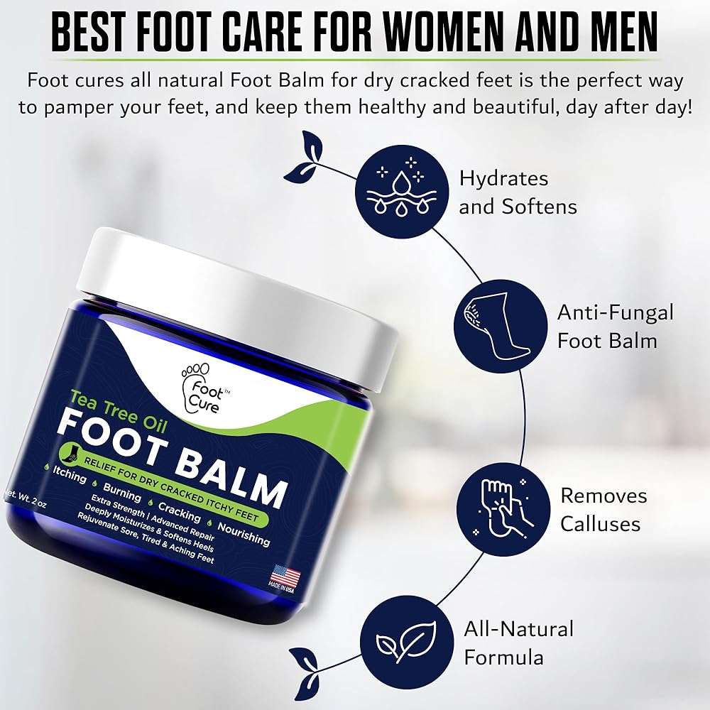 Antifungal Cream - For Itchy Feet and Skin Fungus Relief - Extra Strength Treatment for Athlete’s Foot, Ringworm, and Jock Itch. Moisturizer for Dry Cracked Feet infused with Tea Tree Oil Made in USA - Image 7