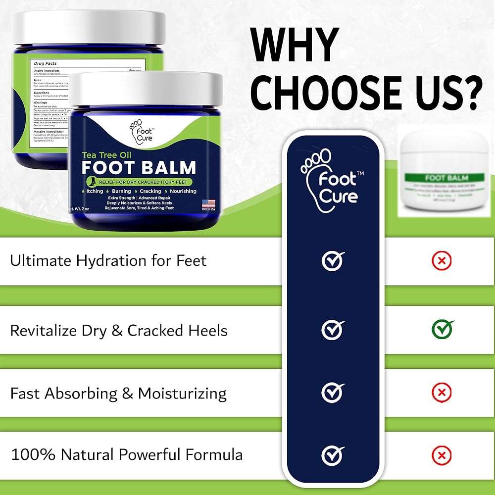 Antifungal Cream - For Itchy Feet and Skin Fungus Relief - Extra Strength Treatment for Athlete’s Foot, Ringworm, and Jock Itch. Moisturizer for Dry Cracked Feet infused with Tea Tree Oil Made in USA - Image 10