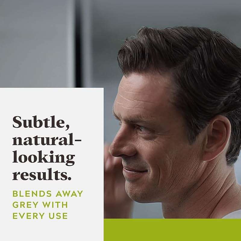 Just for Men Control GX Grey Reducing Shampoo, Gradual Hair Color with Keratin for Stronger Thicker and Healthier Looking Hair, 4 Fl Oz - Pack of 1 (Packaging May Vary) - Image 6