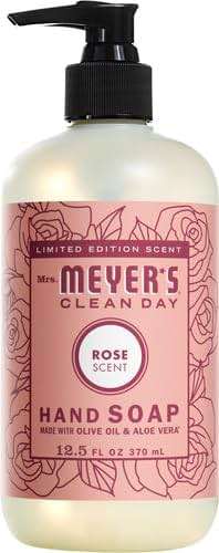 MRS. MEYER'S CLEAN DAY Hand Soap, Rose Scent, 12.5 Fl Oz Bottle - Image 2