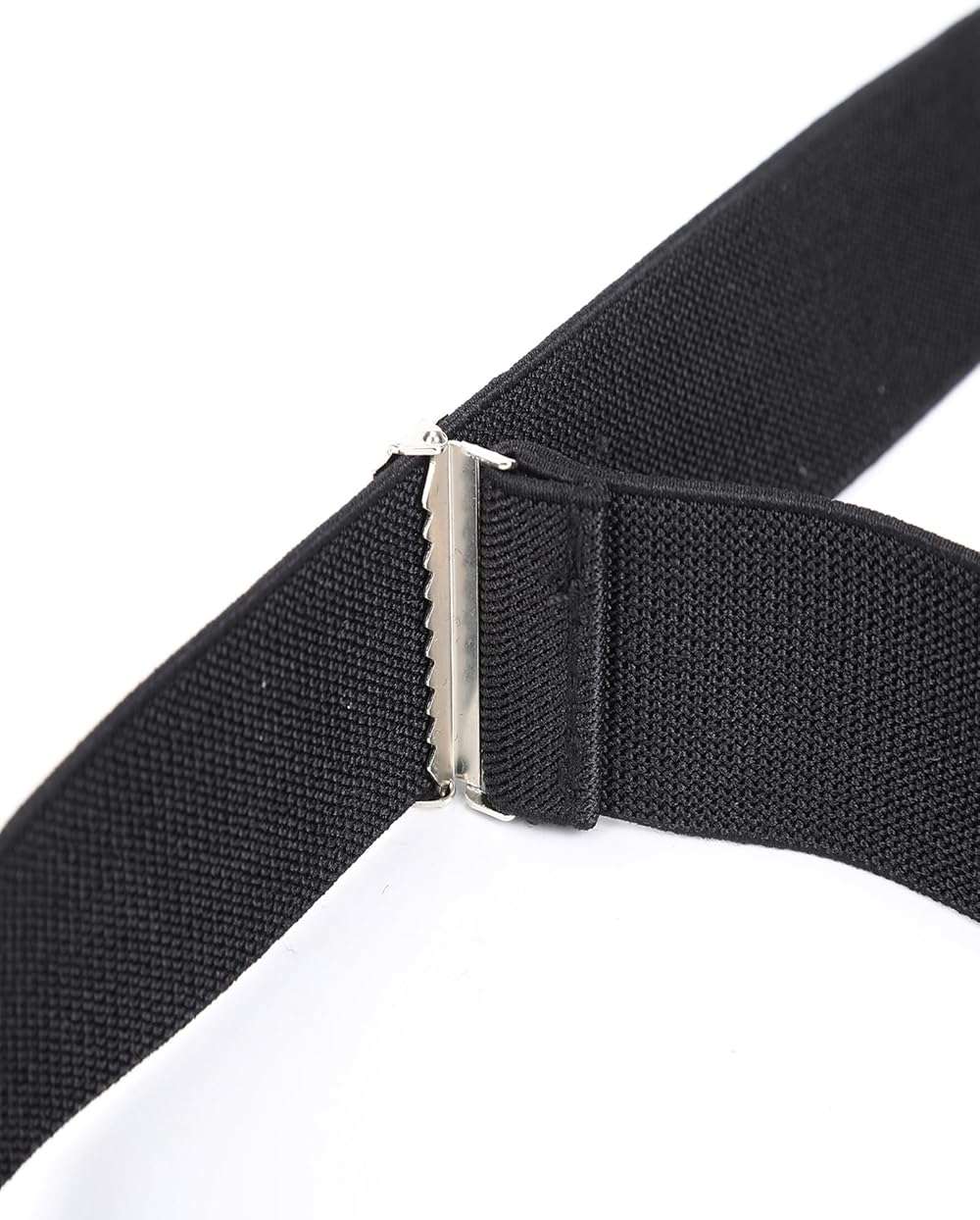 Kajeer Men Button Suspenders Adjustable, Heavy Duty Y-Back Elastic Tuxedo Elastic Mens Suspenders with Leather Buttons End - Image 4