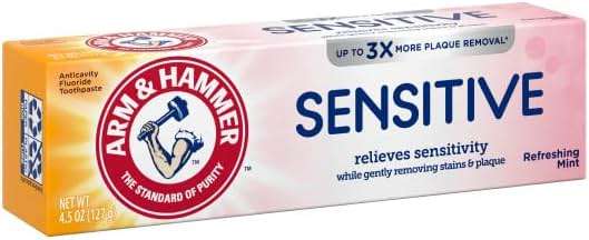 ARM & HAMMER Sensitive Teeth & Gums Toothpaste 4.5 oz (Pack of 2) - Image 2