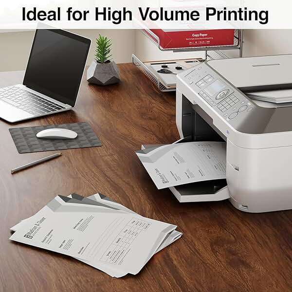 Printer Paper 8.5 x 11 Inch 20 lb 92 Bright White Sheets, 10 Ream Carton - Image 4