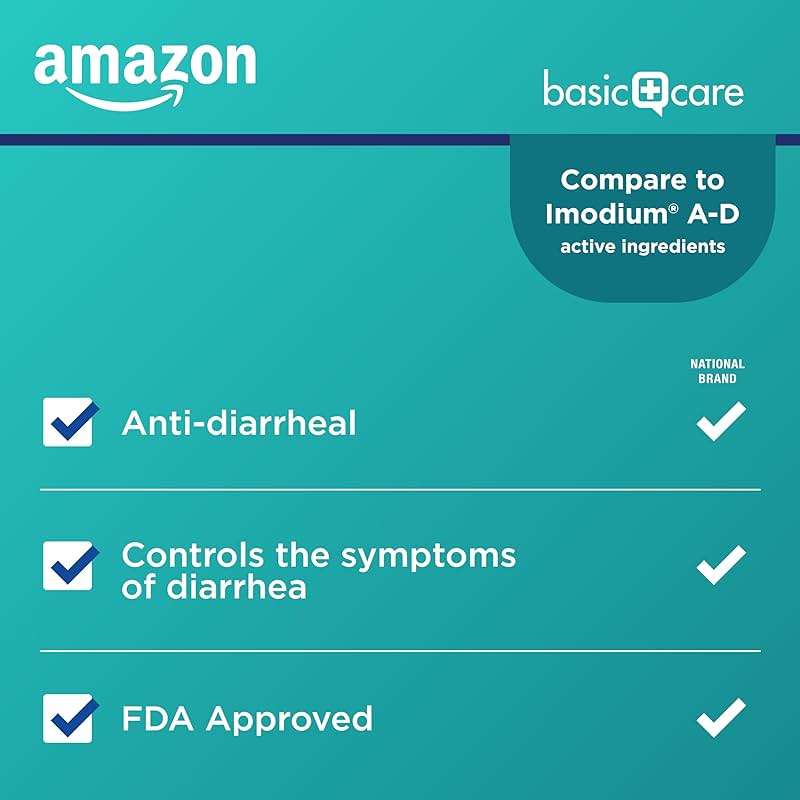 Amazon Basic Care Loperamide Hydrochloride Tablets, 2 mg, Anti-Diarrheal, 24 Count (Pack of 1) - Image 4