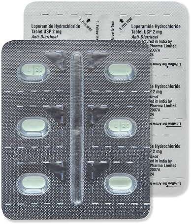 Amazon Basic Care Loperamide Hydrochloride Tablets, 2 mg, Anti-Diarrheal, 24 Count (Pack of 1) - Image 8