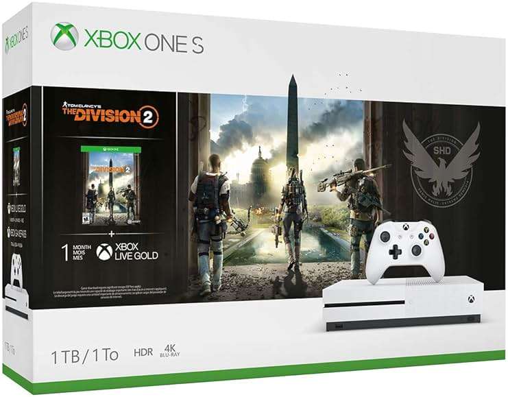 Xbox One S 1TB Console - Tom Clancy's The Division 2 Bundle (Discontinued) (Renewed) - Image 2