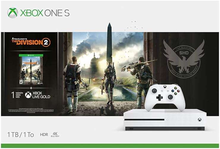 Xbox One S 1TB Console - Tom Clancy's The Division 2 Bundle (Discontinued) (Renewed) - Image 3