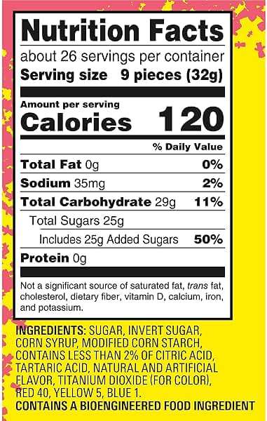 SOUR PATCH KIDS Watermelon Soft & Chewy Gummy Candy, Family Size, Bulk Candy, 1.8 lb - Image 2