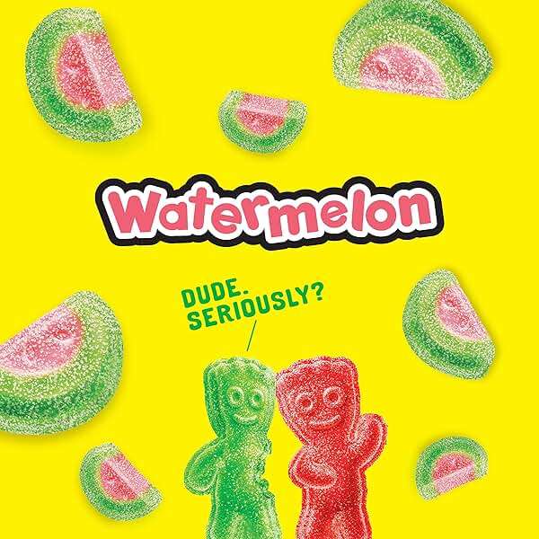 SOUR PATCH KIDS Watermelon Soft & Chewy Gummy Candy, Family Size, Bulk Candy, 1.8 lb - Image 5