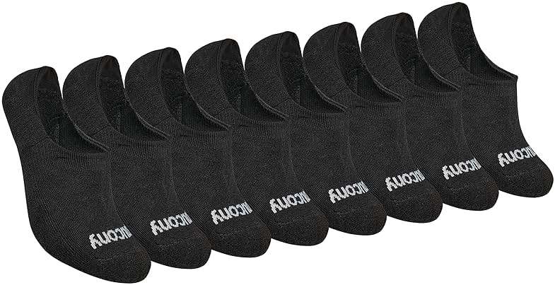 Saucony Women's No Show Cushioned Invisible Liner Socks (8, 16 Pairs) - Image 1