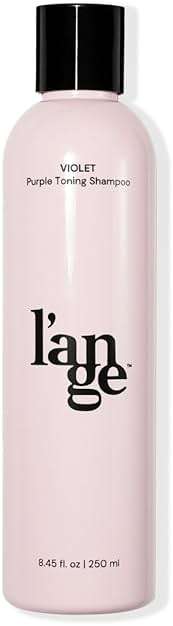 L'ANGE HAIR Violet Purple Toning Shampoo | Restores Hair Color | Tone Correcting Shampoo | Removes Yellow, Orange and Brassy Tone | UV Protection Shampoos | All Hair Types - Image 1