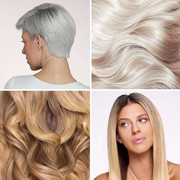 L'ANGE HAIR Violet Purple Toning Shampoo | Restores Hair Color | Tone Correcting Shampoo | Removes Yellow, Orange and Brassy Tone | UV Protection Shampoos | All Hair Types - Image 7