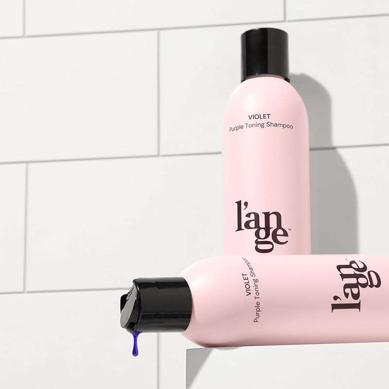 L'ANGE HAIR Violet Purple Toning Shampoo | Restores Hair Color | Tone Correcting Shampoo | Removes Yellow, Orange and Brassy Tone | UV Protection Shampoos | All Hair Types - Image 8