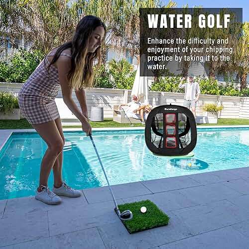 DURARANGE Pop-Up Golf Chipping Net - Ultimate Target Training Chip Aids for Precision & Distance, Outdoor | Indoor Practice, Golfer Gift - Image 6