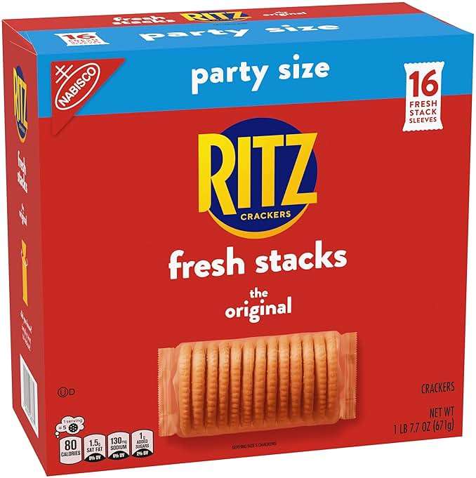 Ritz, Fresh Stacks Original Crackers, Party Size, 23.7 Ounce, 16 Count - Image 13