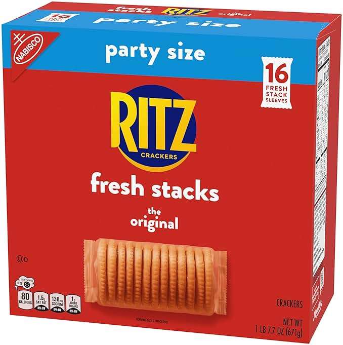 Ritz, Fresh Stacks Original Crackers, Party Size, 23.7 Ounce, 16 Count - Image 14