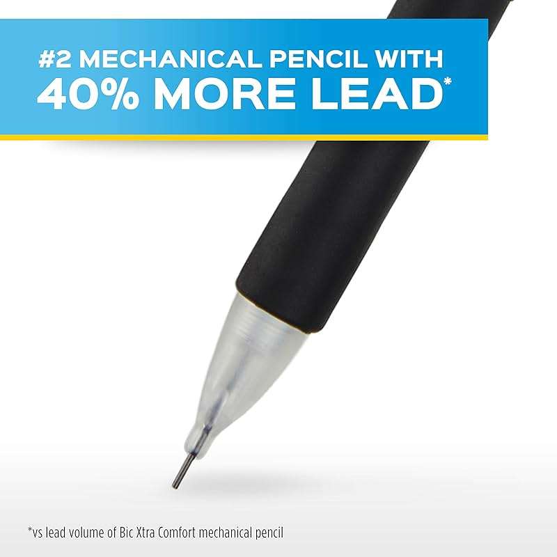 Paper Mate Mechanical Pencils Write Bros. Comfort #2 Pencil with Comfort Grip Great for Long Writing Tasks 0.7mm 12 Count - Image 3