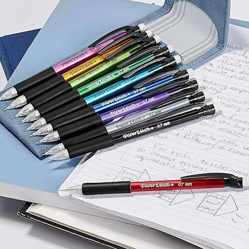 Paper Mate Mechanical Pencils Write Bros. Comfort #2 Pencil with Comfort Grip Great for Long Writing Tasks 0.7mm 12 Count - Image 5