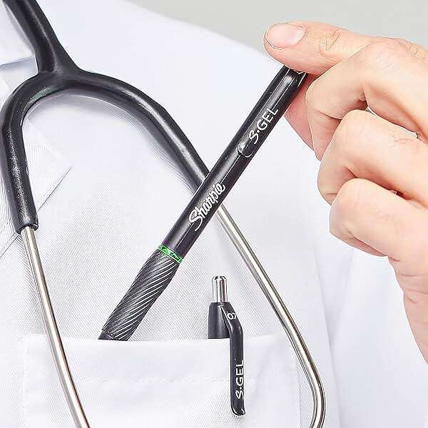 Sharpie S-Gel Gel Pens Medium Point (0.7mm) Red Ink Gel Pen 12 Count - Image 2