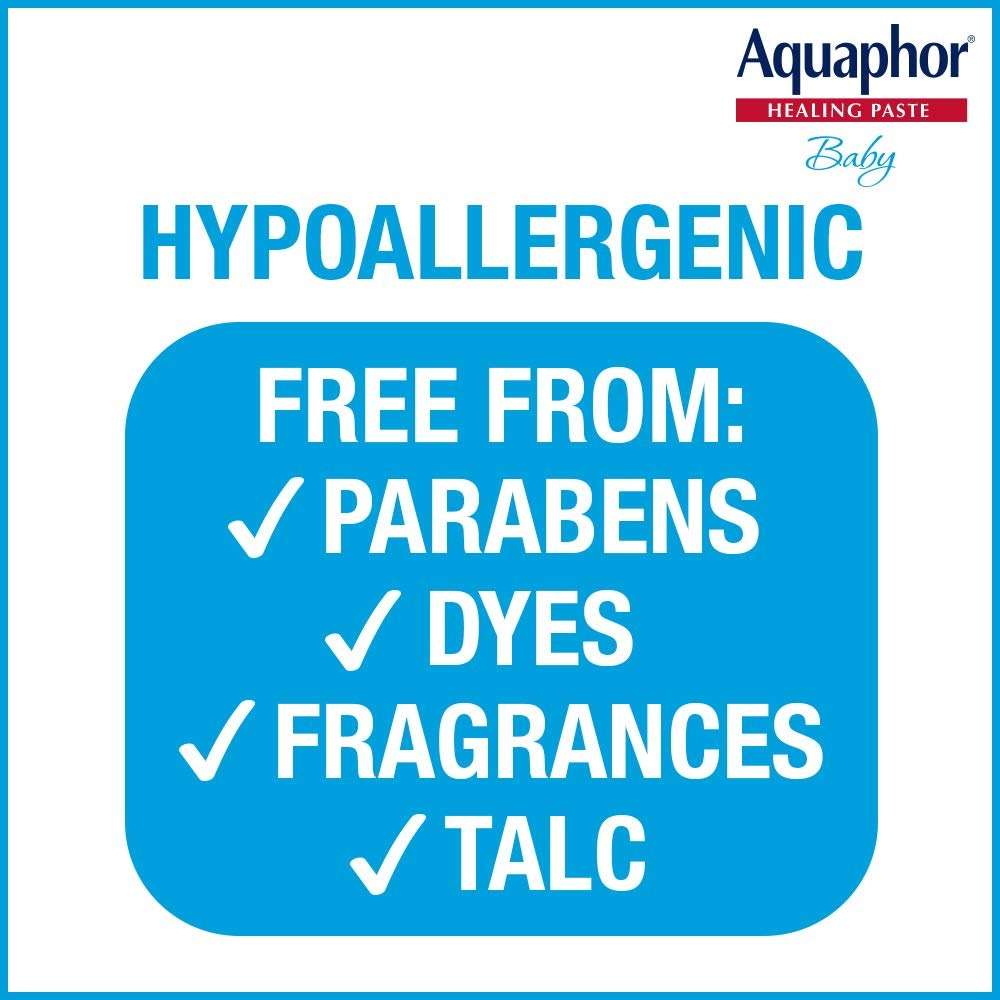 Aquaphor Baby Diaper Rash Paste - For Serious Diaper Rash and Flare-ups - 3.5 Oz. Tube - Image 3