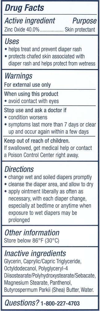 Aquaphor Baby Diaper Rash Paste - For Serious Diaper Rash and Flare-ups - 3.5 Oz. Tube - Image 6