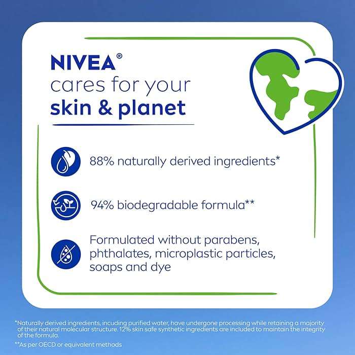 NIVEA Nourishing Shea Butter Body Wash with Nourishing Serum, Moisturizing Body Wash for Women, Enriched Provitamin B5 and Vitamin E, 20 Fl Oz Bottle - Image 11